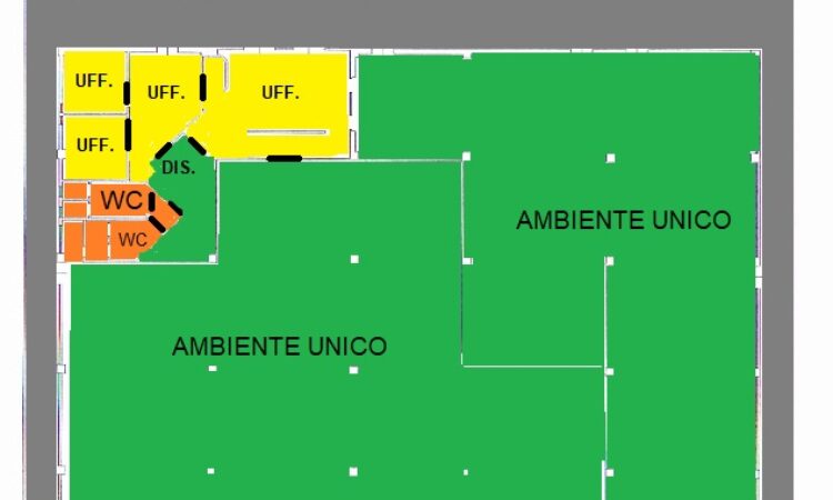 Struttura commerciale – Taverna - Tutte le planimetrie
